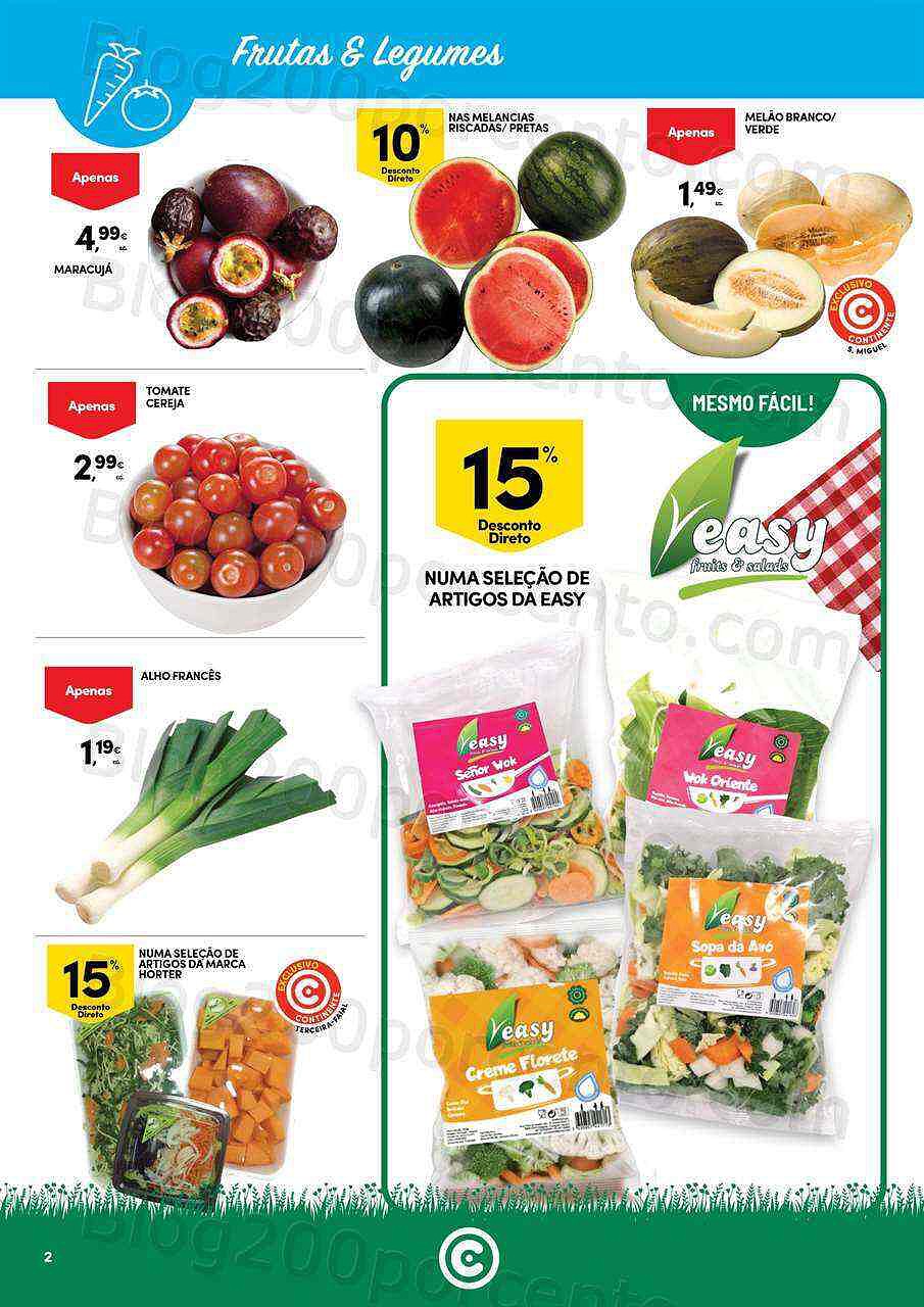 Antevisão Folheto CONTINENTE Especial Açores Promoções de 2 agosto a 15 agosto