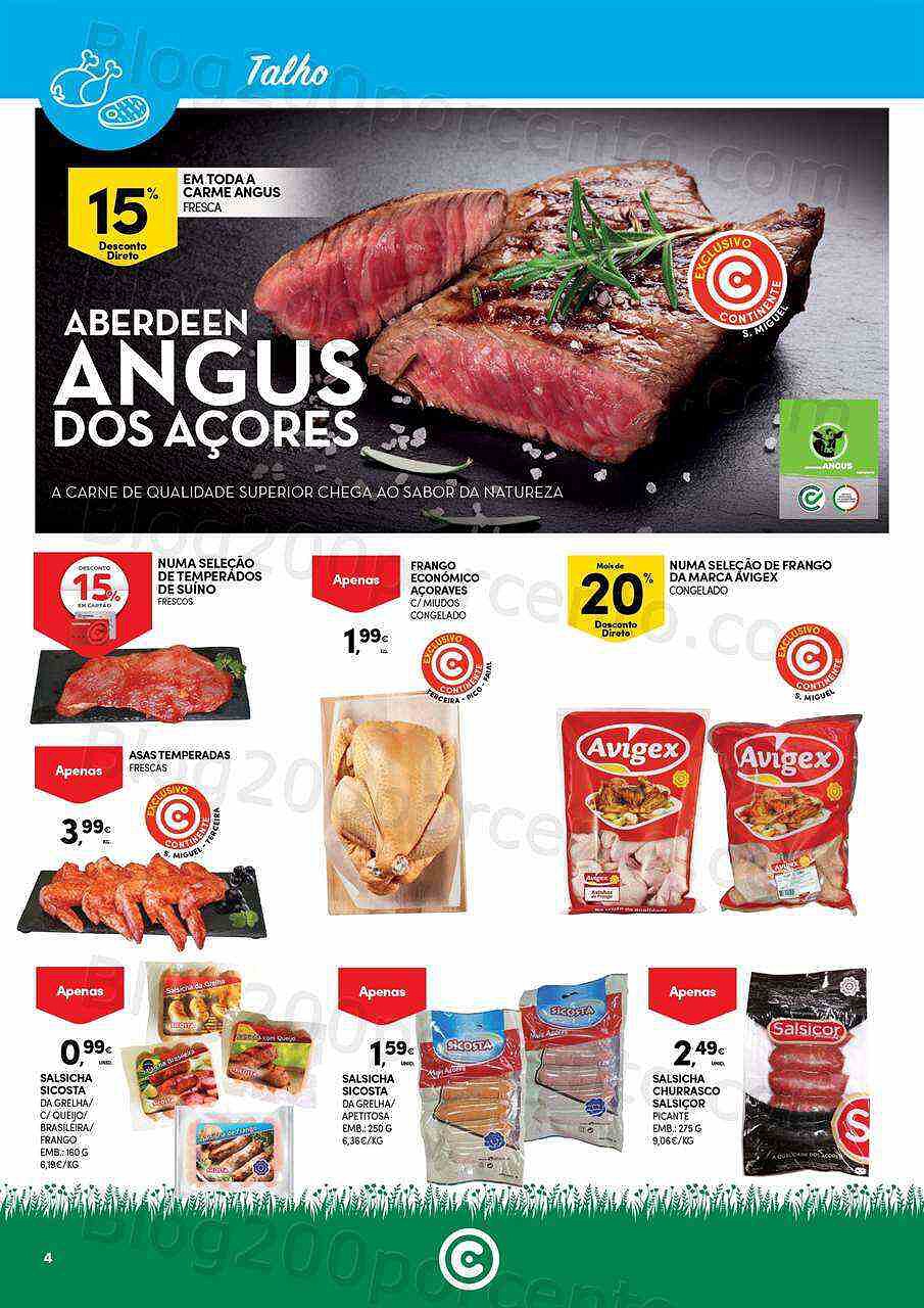 Antevisão Folheto CONTINENTE Especial Açores Promoções de 2 agosto a 15 agosto