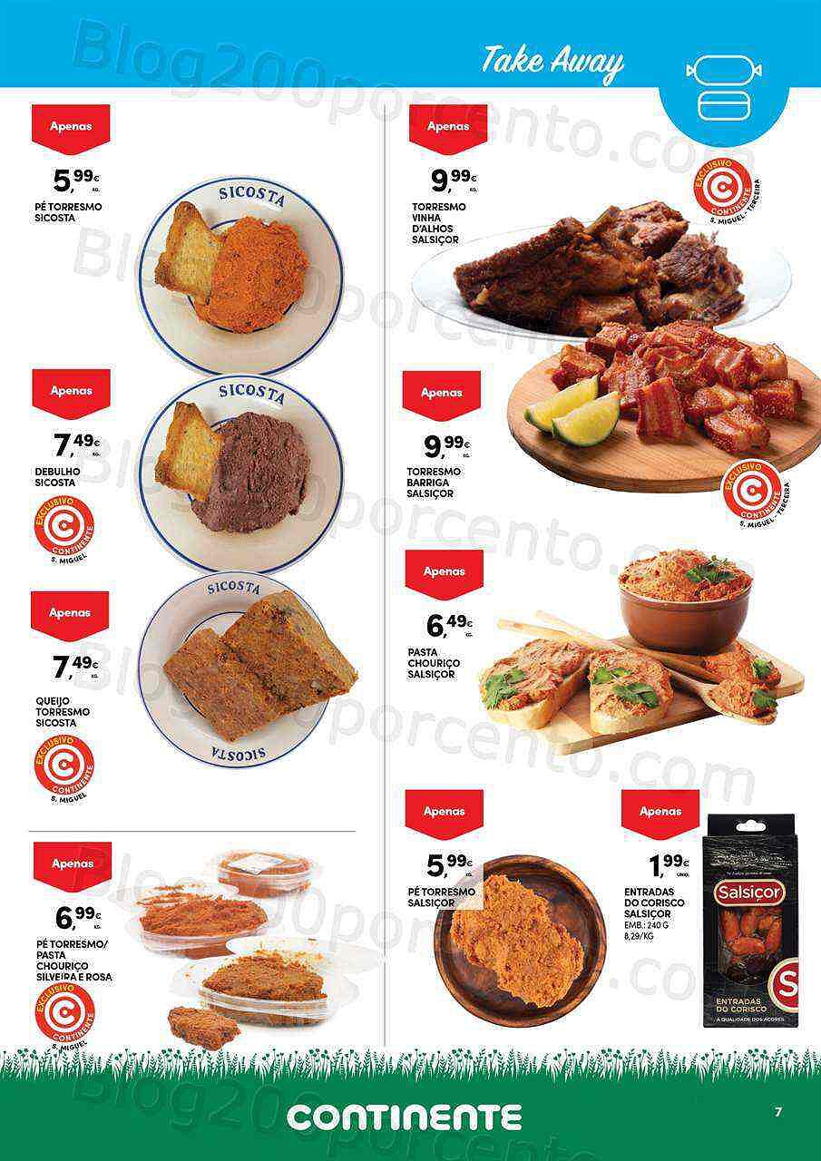 Antevisão Folheto CONTINENTE Especial Açores Promoções de 2 agosto a 15 agosto