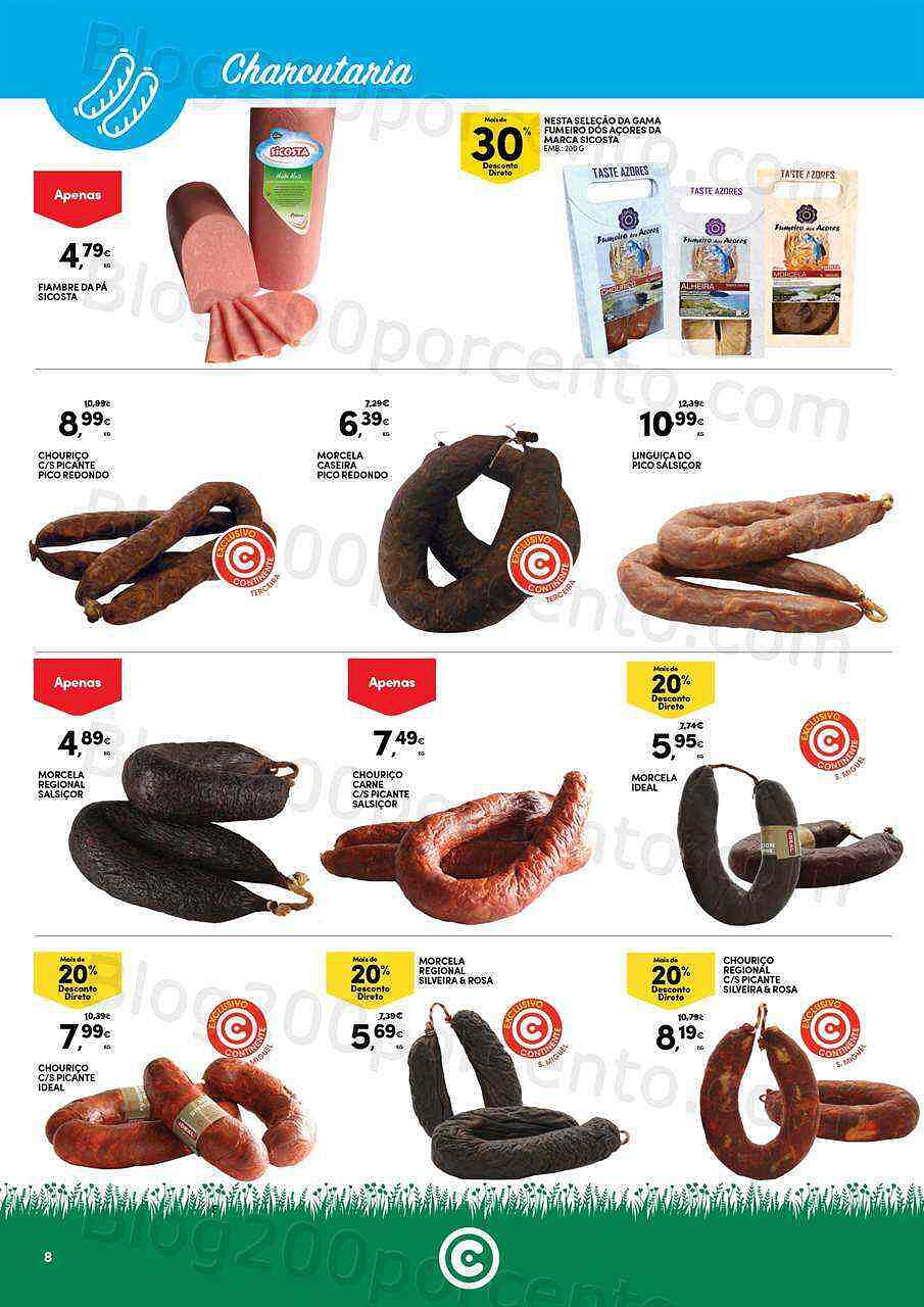 Antevisão Folheto CONTINENTE Especial Açores Promoções de 2 agosto a 15 agosto