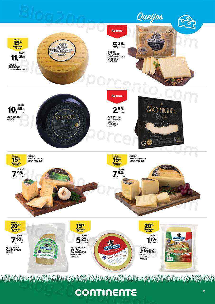 Antevisão Folheto CONTINENTE Especial Açores Promoções de 2 agosto a 15 agosto
