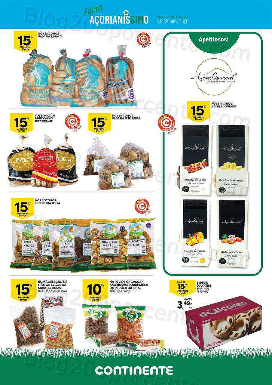 Antevisão Folheto CONTINENTE Especial Açores Promoções de 2 agosto a 15 agosto