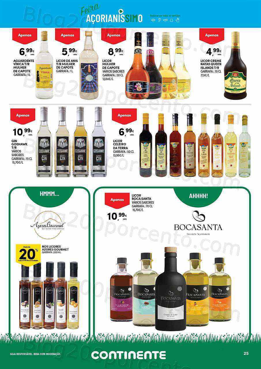 Antevisão Folheto CONTINENTE Especial Açores Promoções de 2 agosto a 15 agosto