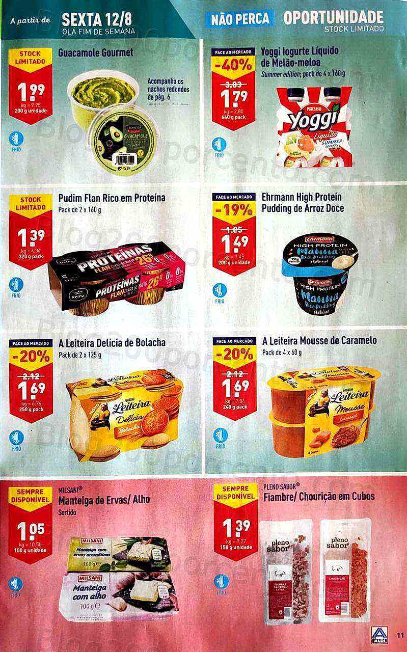 Antevisão Folheto ALDI Promoções de 10 agosto a 16 agosto