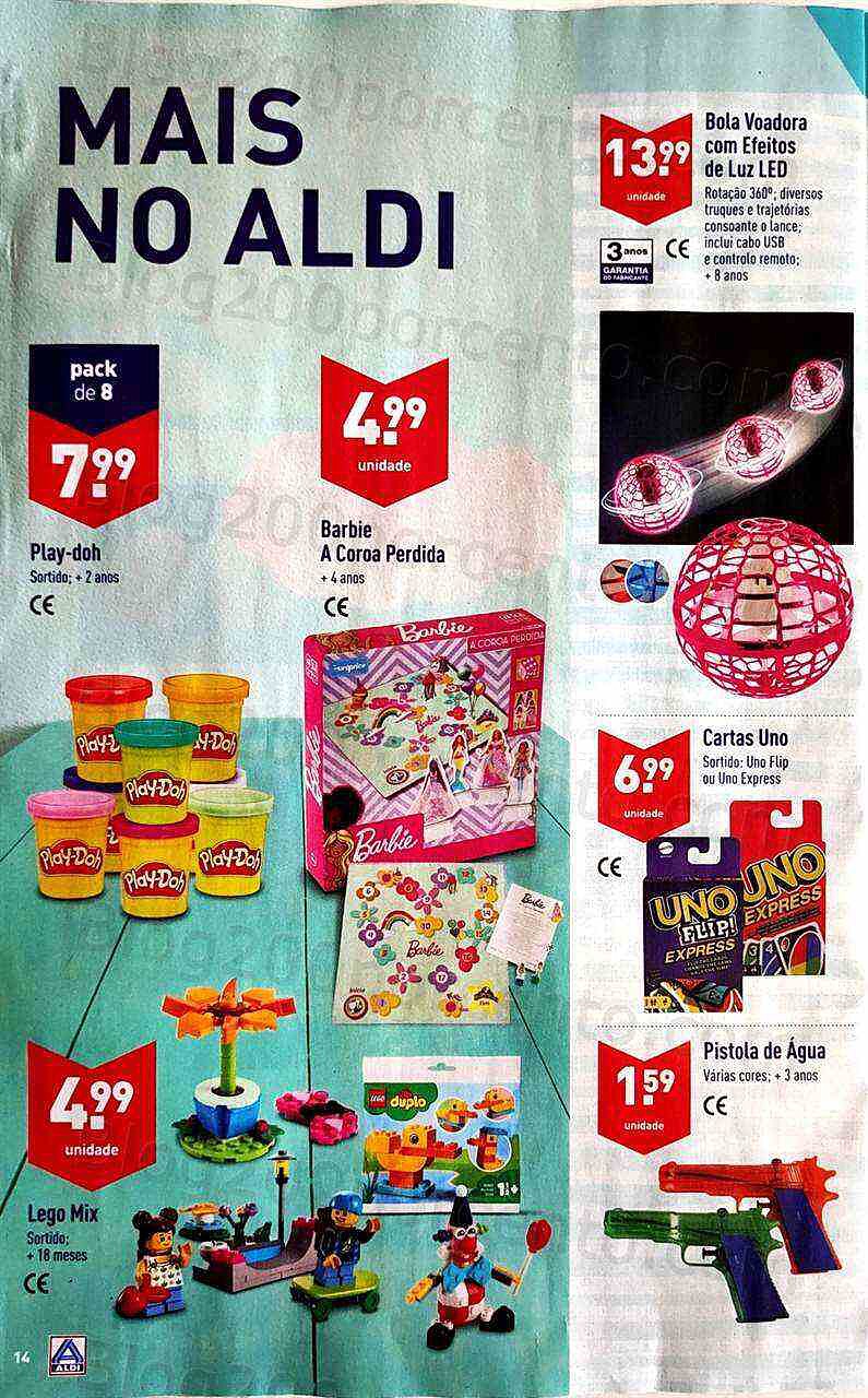 Antevisão Folheto ALDI Promoções de 10 agosto a 16 agosto