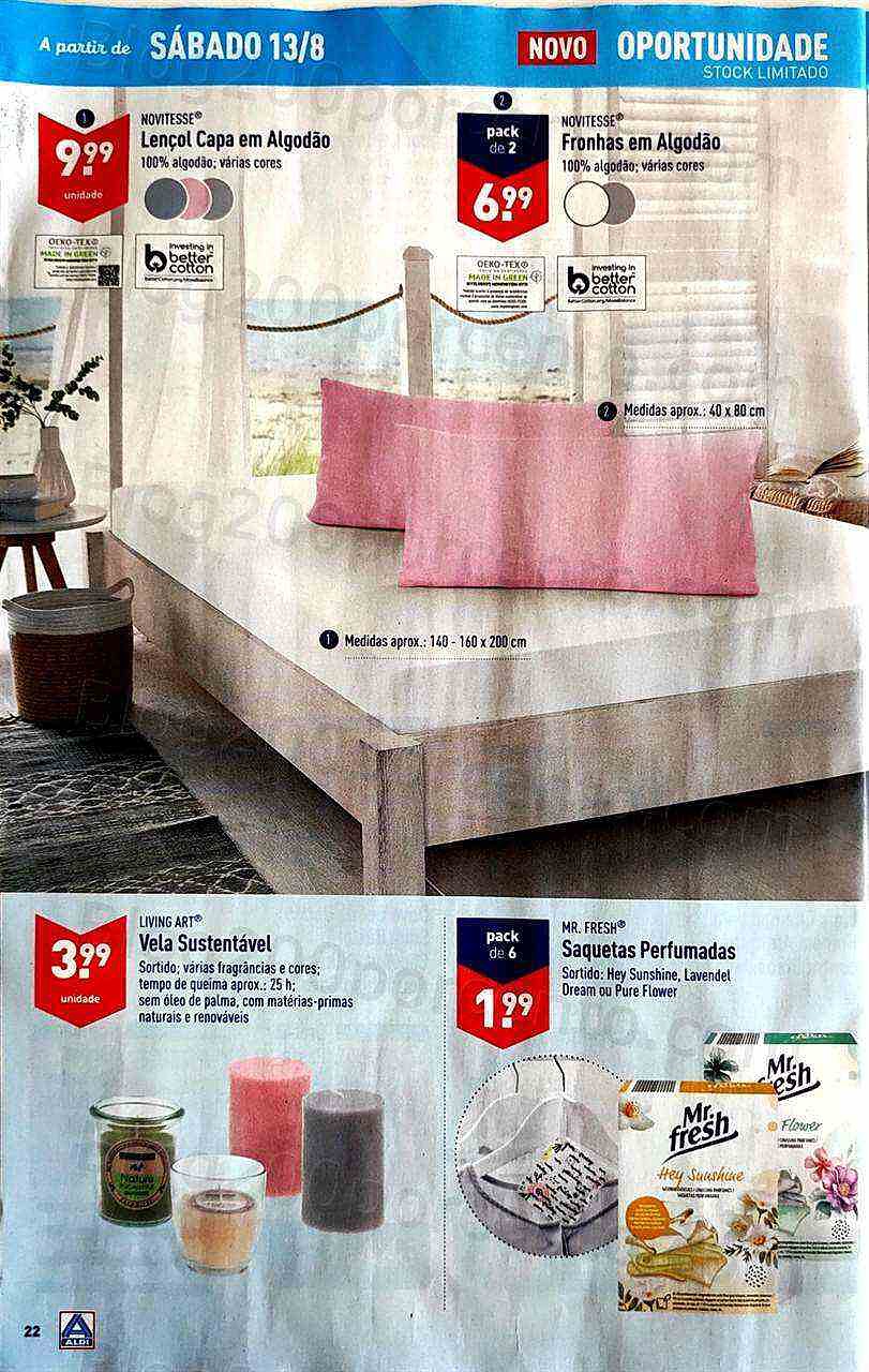 Antevisão Folheto ALDI Promoções de 10 agosto a 16 agosto