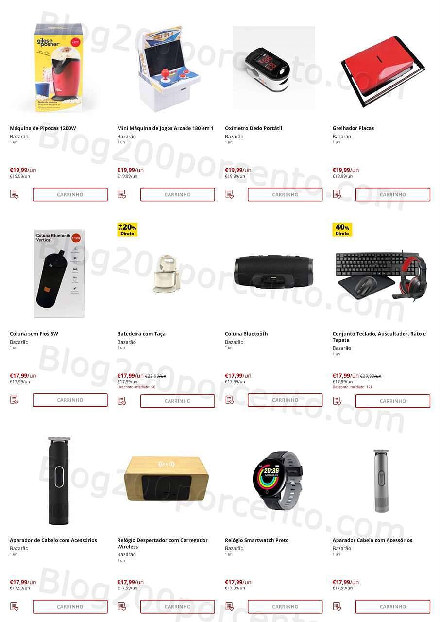 Antevisão Folheto CONTINENTE Bazarão 16 a 22 agosto