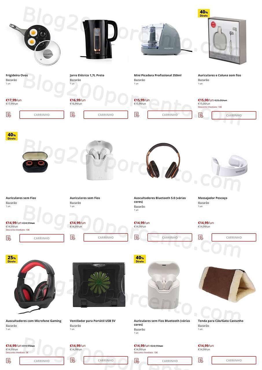 Antevisão Folheto CONTINENTE Bazarão 16 a 22 agosto