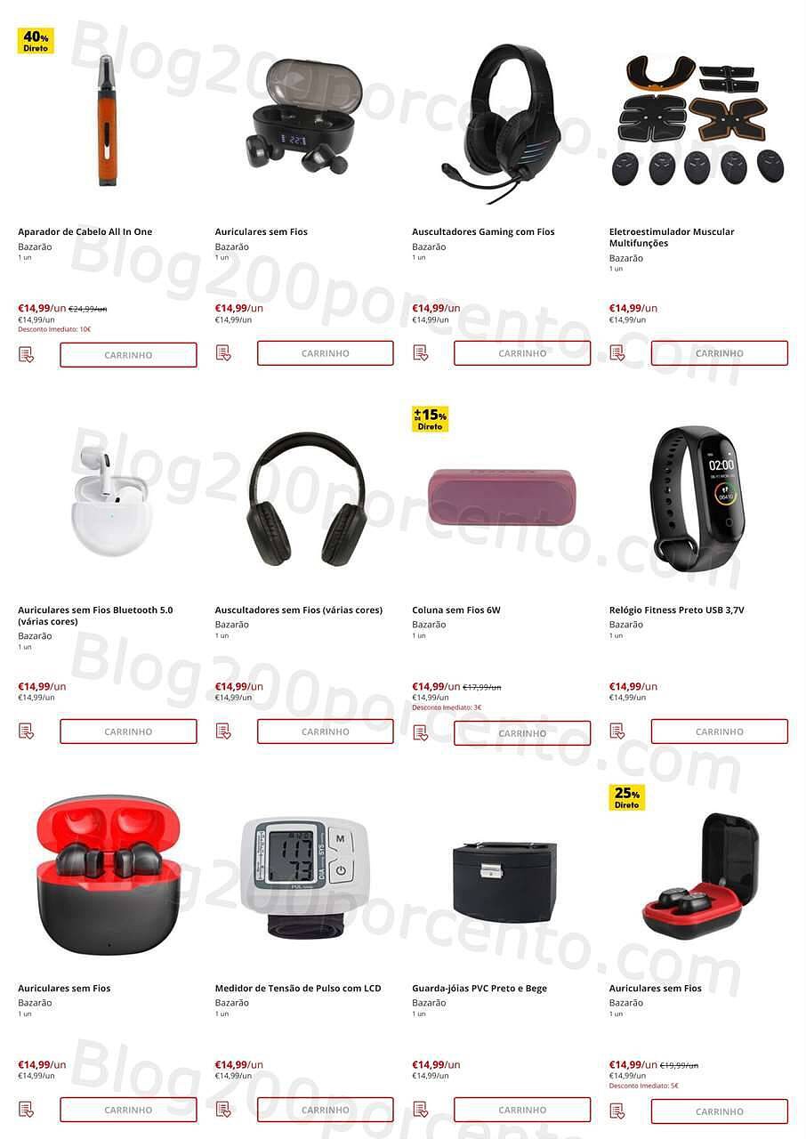 Antevisão Folheto CONTINENTE Bazarão 16 a 22 agosto