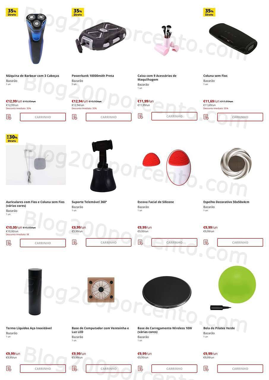 Antevisão Folheto CONTINENTE Bazarão 16 a 22 agosto