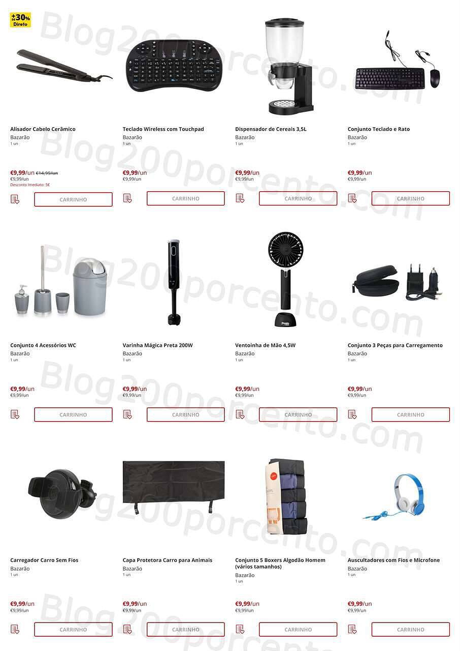 Antevisão Folheto CONTINENTE Bazarão 16 a 22 agosto