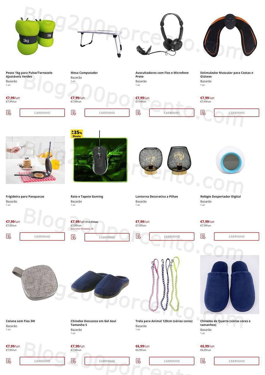 Antevisão Folheto CONTINENTE Bazarão 16 a 22 agosto