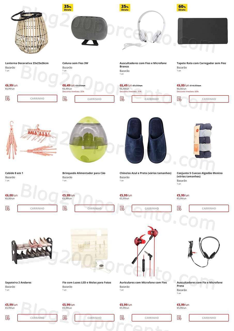 Antevisão Folheto CONTINENTE Bazarão 16 a 22 agosto