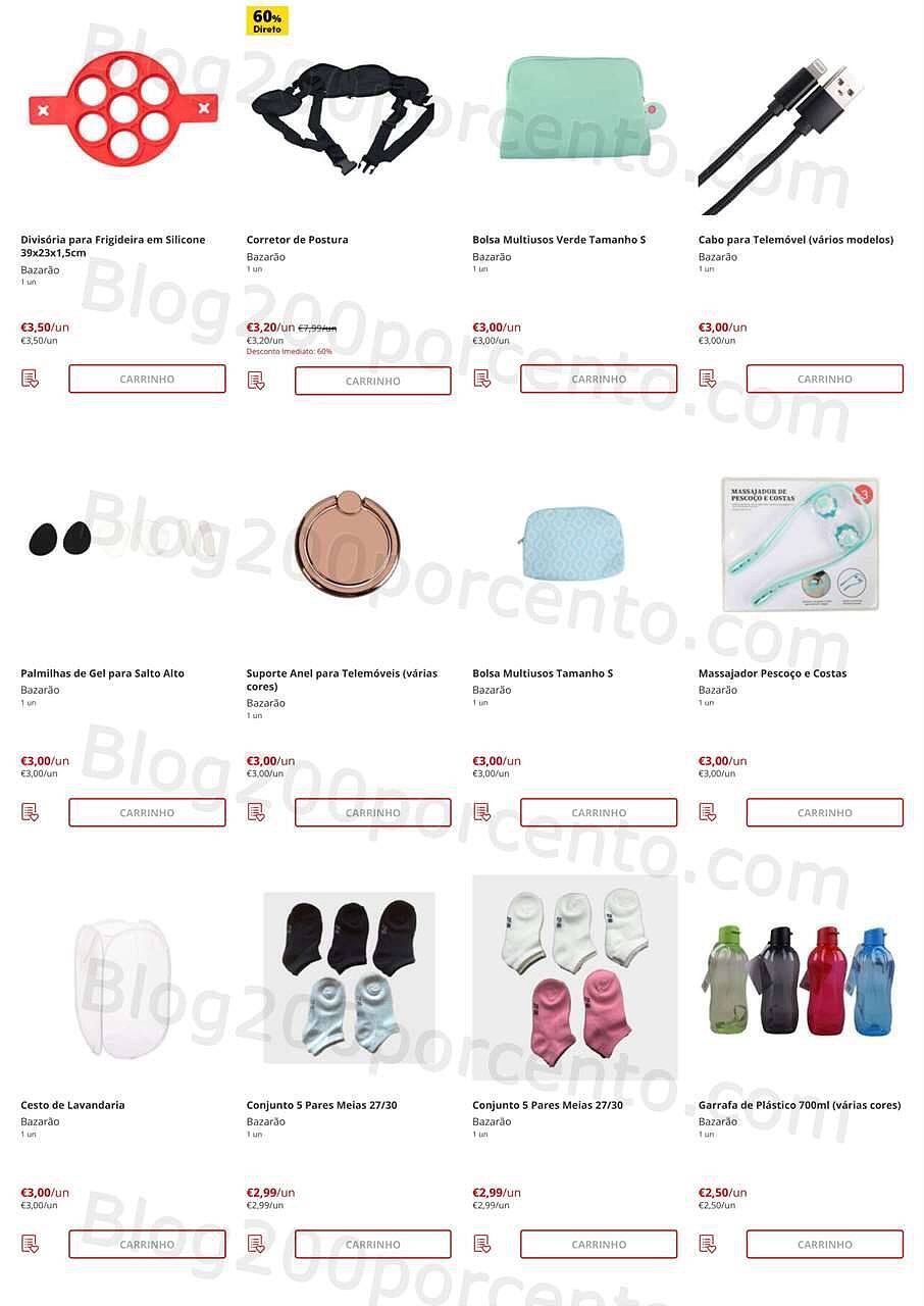 Antevisão Folheto CONTINENTE Bazarão 16 a 22 agosto