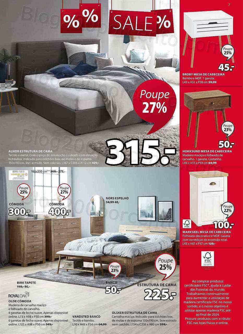 Antevisão Folheto JYSK Promoções de 4 agosto a 17 agosto