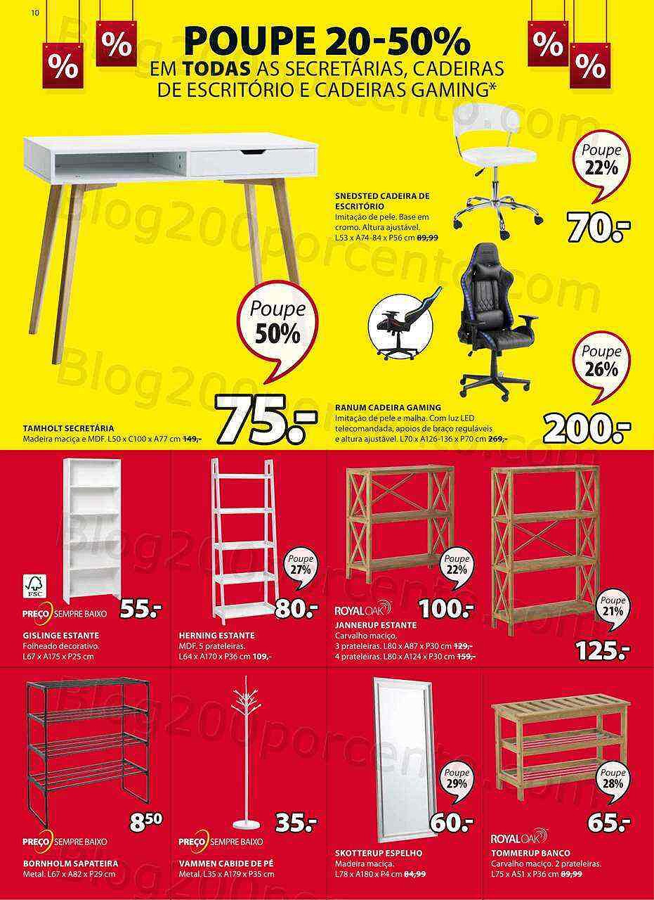 Antevisão Folheto JYSK Promoções de 4 agosto a 17 agosto