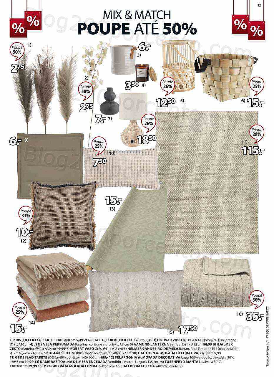 Antevisão Folheto JYSK Promoções de 4 agosto a 17 agosto