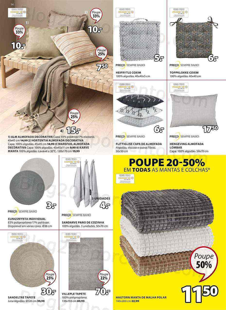 Antevisão Folheto JYSK Promoções de 4 agosto a 17 agosto