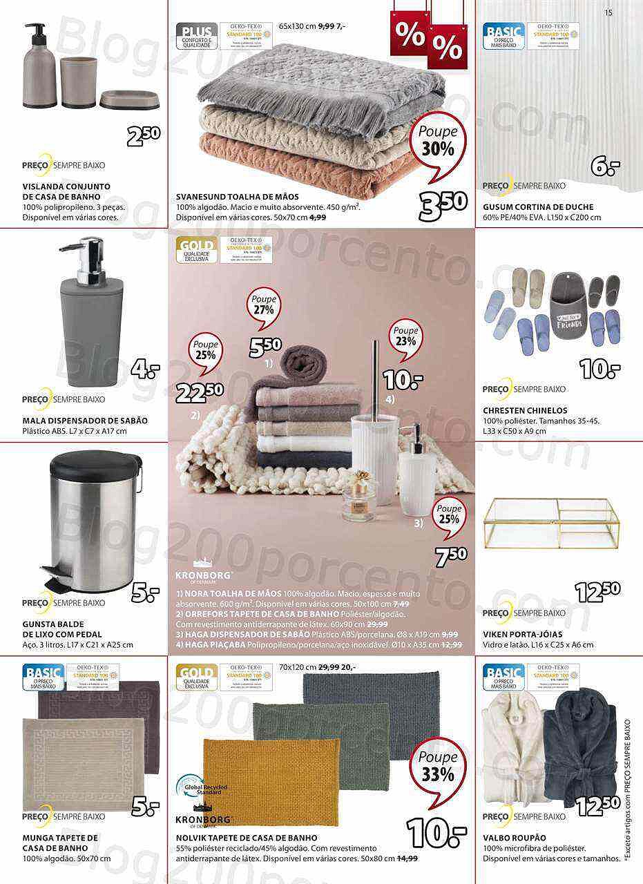 Antevisão Folheto JYSK Promoções de 4 agosto a 17 agosto