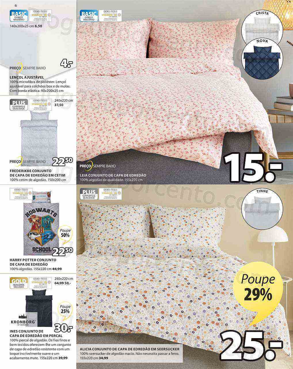 Antevisão Folheto JYSK Promoções de 18 a 31 agosto