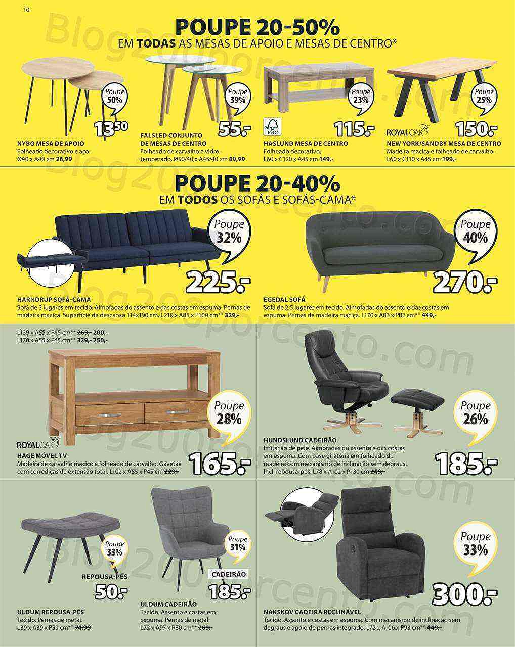 Antevisão Folheto JYSK Promoções de 18 a 31 agosto