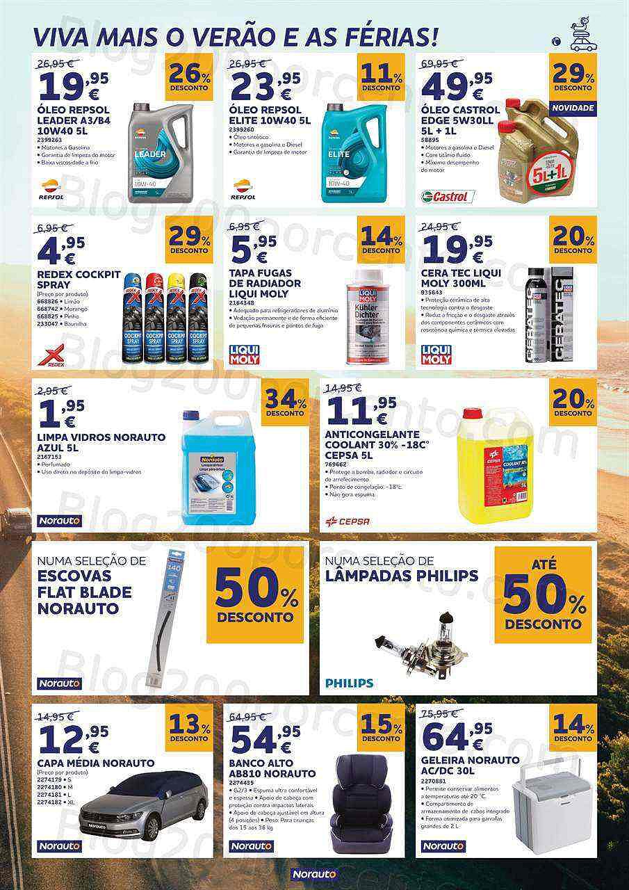 Antevisão Folheto NORAUTO Promoções de 3 agosto a 27 setembro