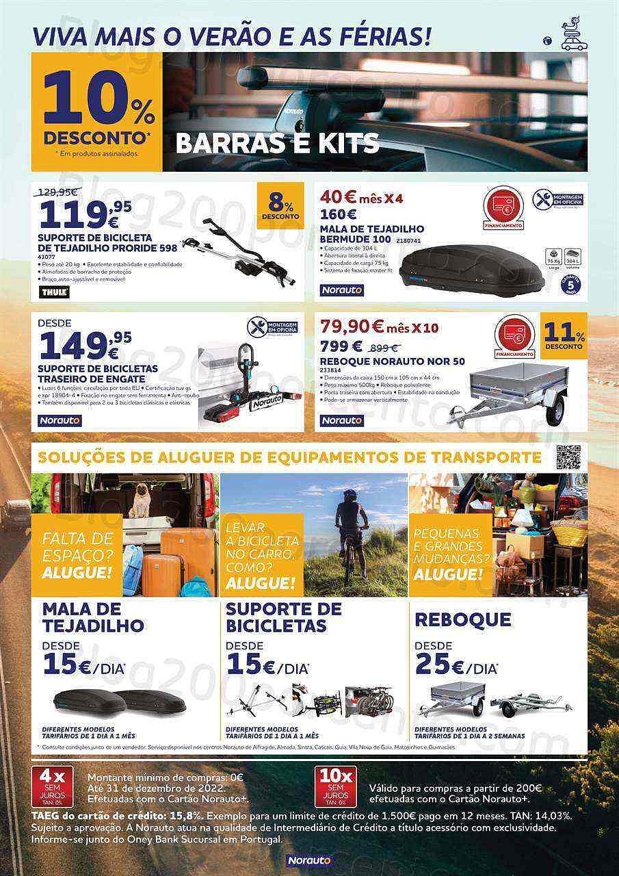 Antevisão Folheto NORAUTO Promoções de 3 agosto a 27 setembro