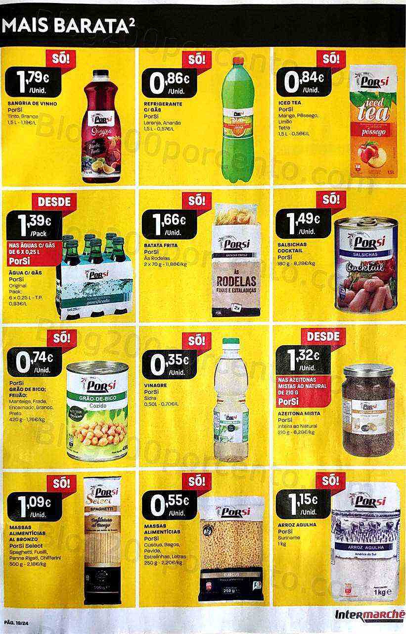 Antevisão Folheto INTERMARCHÉ Contact Promoções de 11 agosto a 17 agosto