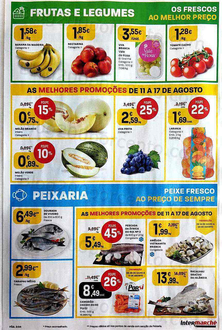 Antevisão Folheto INTERMARCHÉ Contact Promoções de 11 agosto a 17 agosto