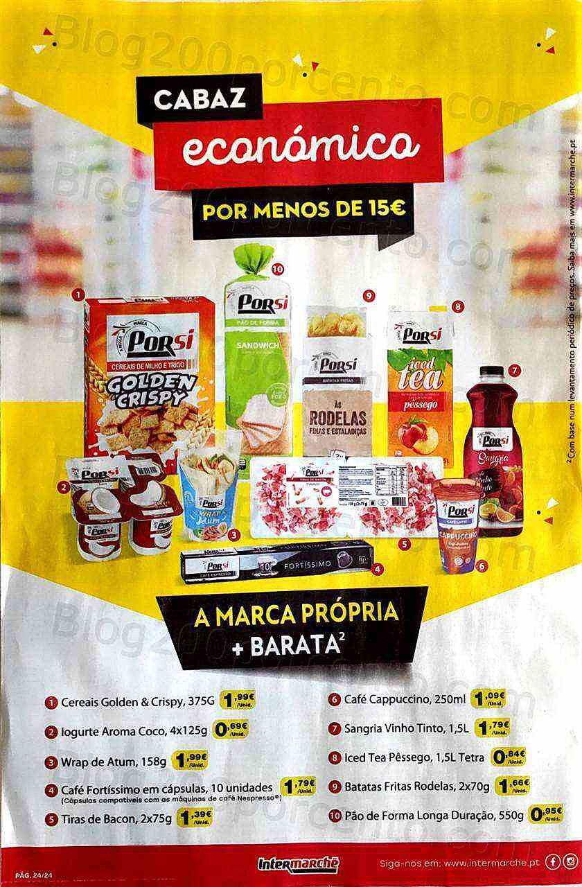 Antevisão Folheto INTERMARCHÉ Contact Promoções de 11 agosto a 17 agosto