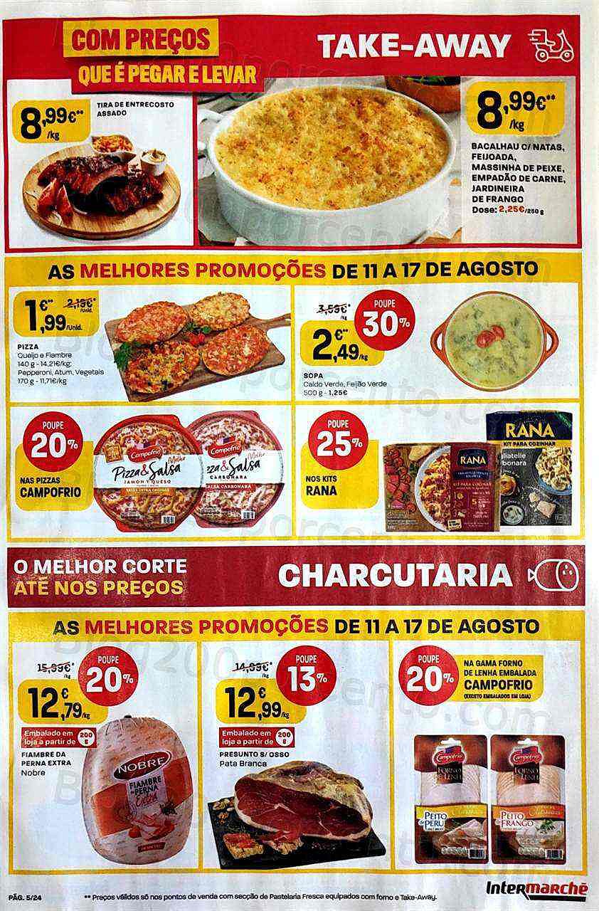 Antevisão Folheto INTERMARCHÉ Contact Promoções de 11 agosto a 17 agosto
