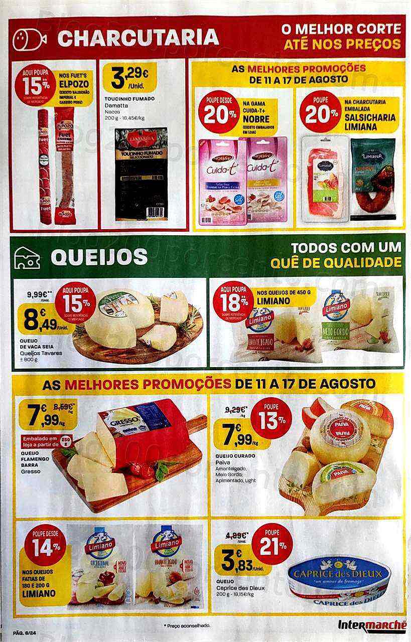 Antevisão Folheto INTERMARCHÉ Contact Promoções de 11 agosto a 17 agosto