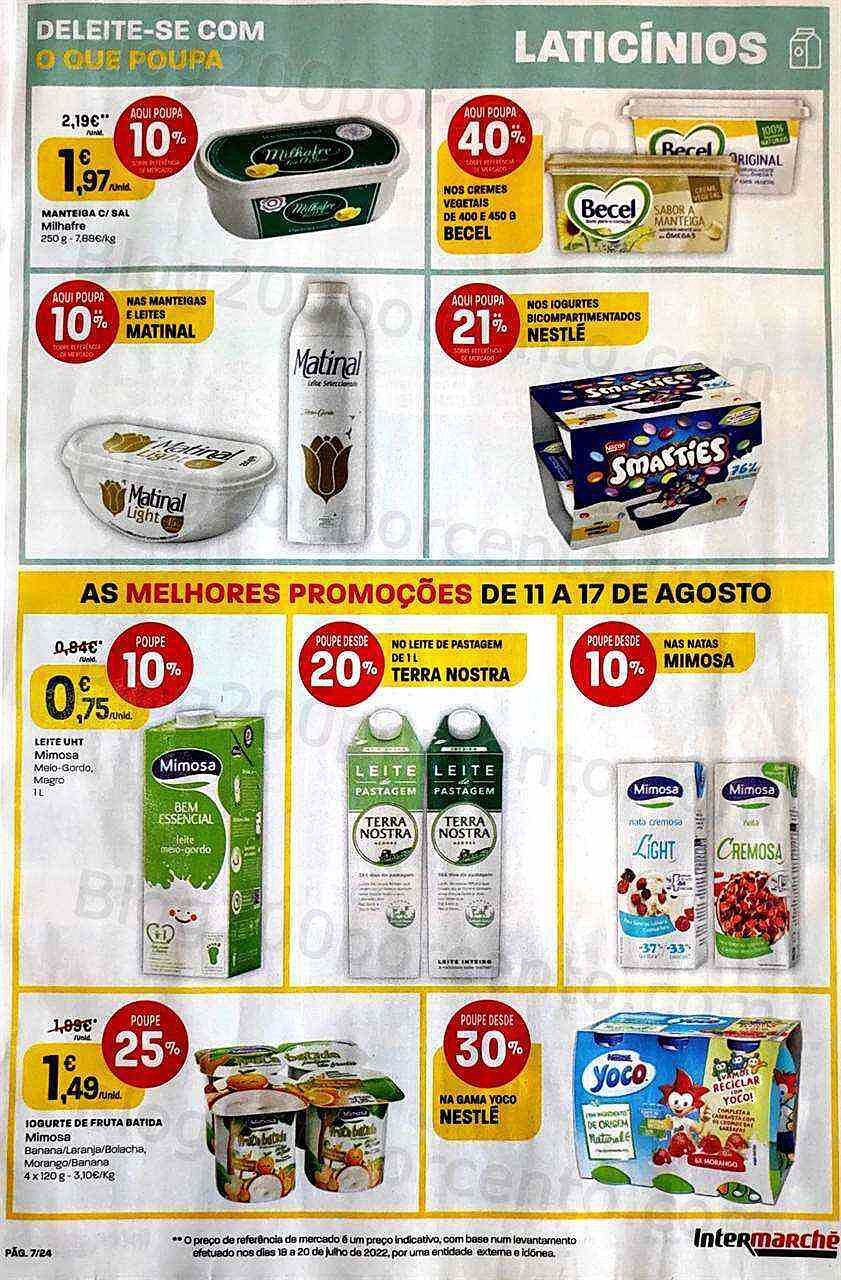 Antevisão Folheto INTERMARCHÉ Contact Promoções de 11 agosto a 17 agosto