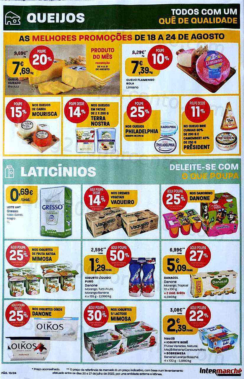 Antevisão Folheto INTERMARCHÉ Contact Promoções de 18 agosto a 24 agosto
