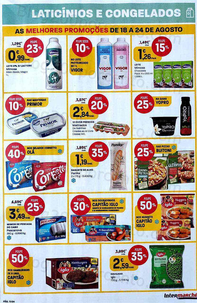 Antevisão Folheto INTERMARCHÉ Contact Promoções de 18 agosto a 24 agosto