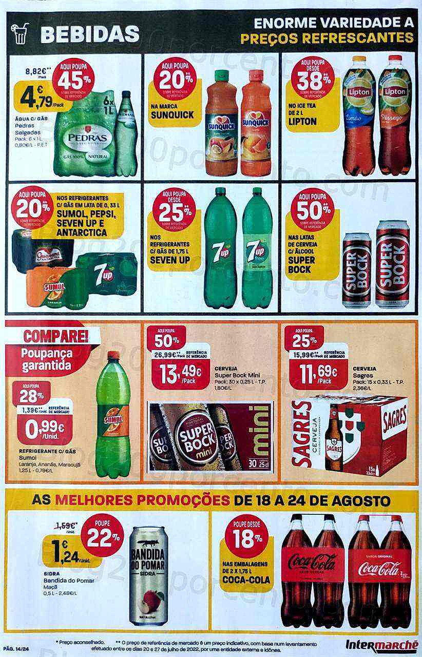 Antevisão Folheto INTERMARCHÉ Contact Promoções de 18 agosto a 24 agosto