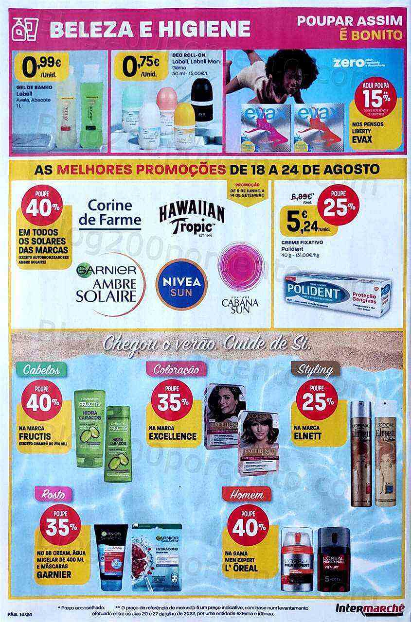 Antevisão Folheto INTERMARCHÉ Contact Promoções de 18 agosto a 24 agosto