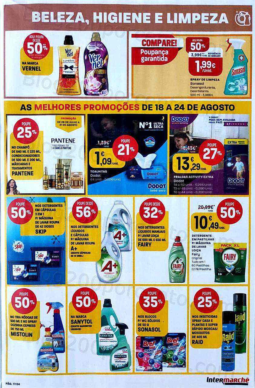 Antevisão Folheto INTERMARCHÉ Contact Promoções de 18 agosto a 24 agosto