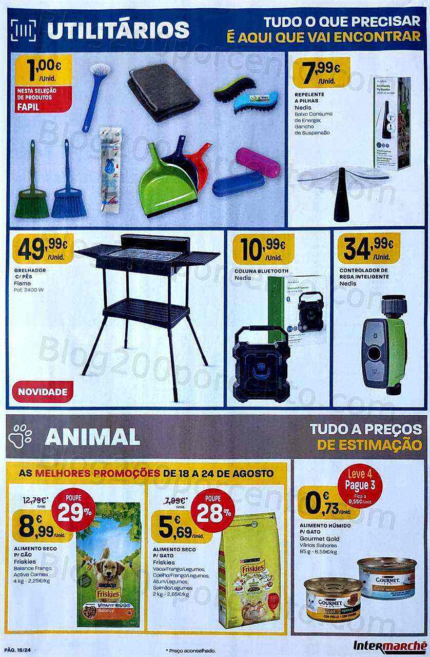 Antevisão Folheto INTERMARCHÉ Contact Promoções de 18 agosto a 24 agosto