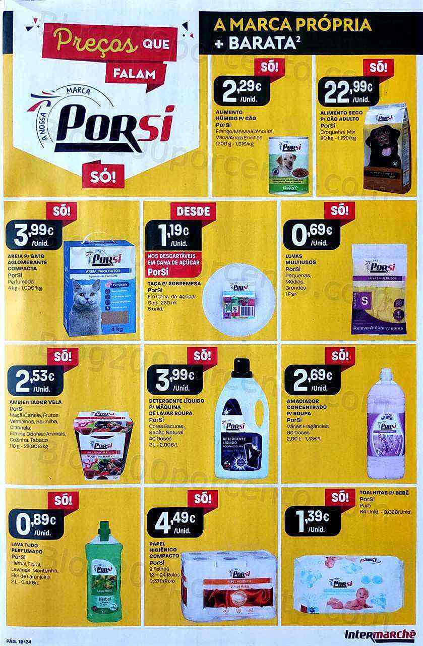 Antevisão Folheto INTERMARCHÉ Contact Promoções de 18 agosto a 24 agosto