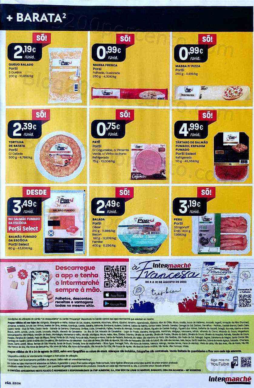Antevisão Folheto INTERMARCHÉ Contact Promoções de 18 agosto a 24 agosto