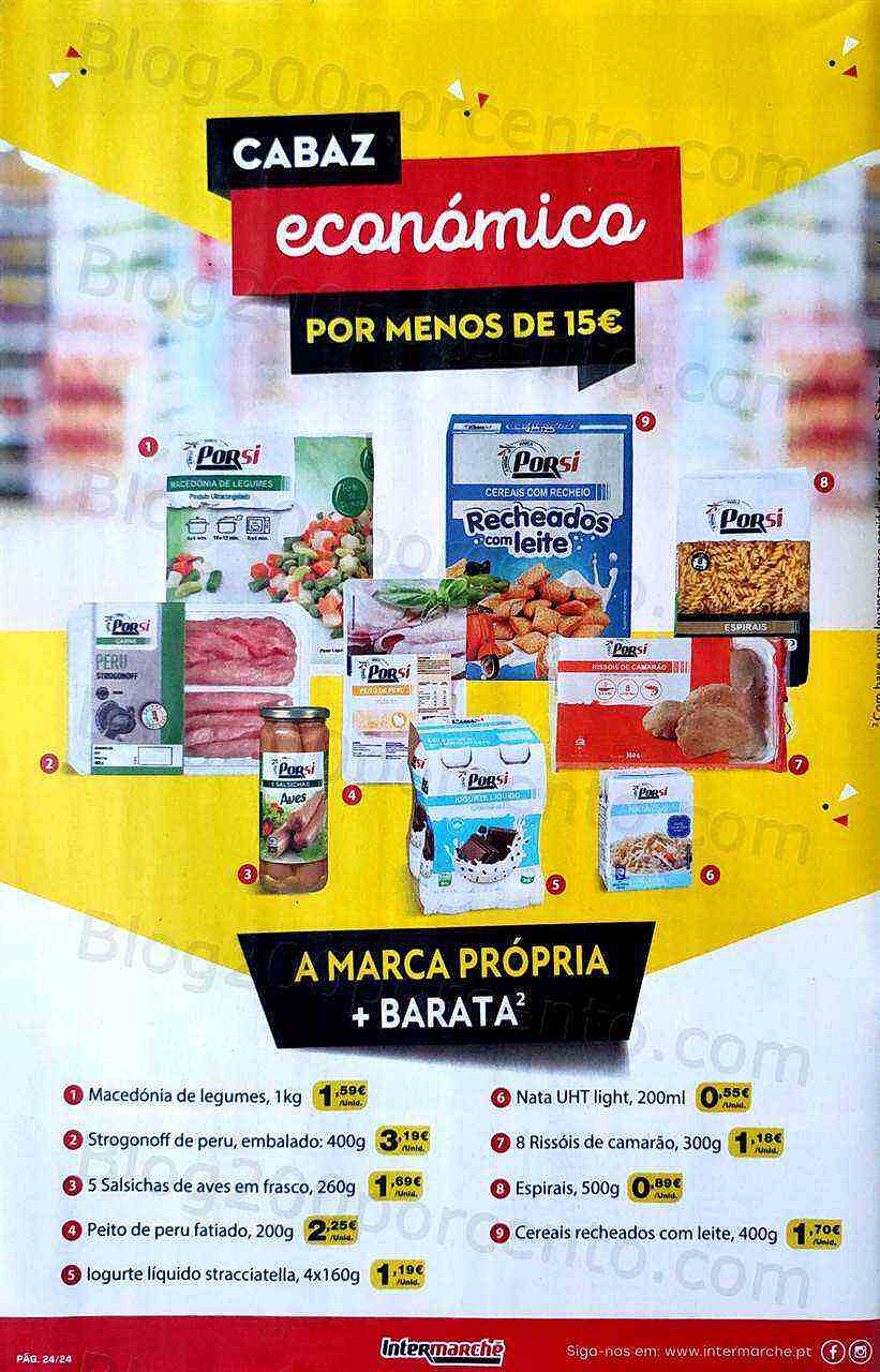 Antevisão Folheto INTERMARCHÉ Contact Promoções de 18 agosto a 24 agosto