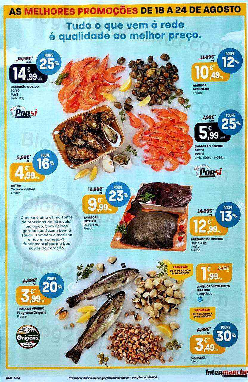 Antevisão Folheto INTERMARCHÉ Contact Promoções de 18 agosto a 24 agosto