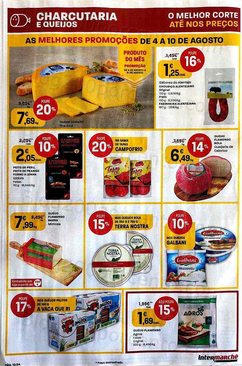 Antevisão Folheto INTERMARCHÉ Contact Promoções de 4 agosto a 10 agosto