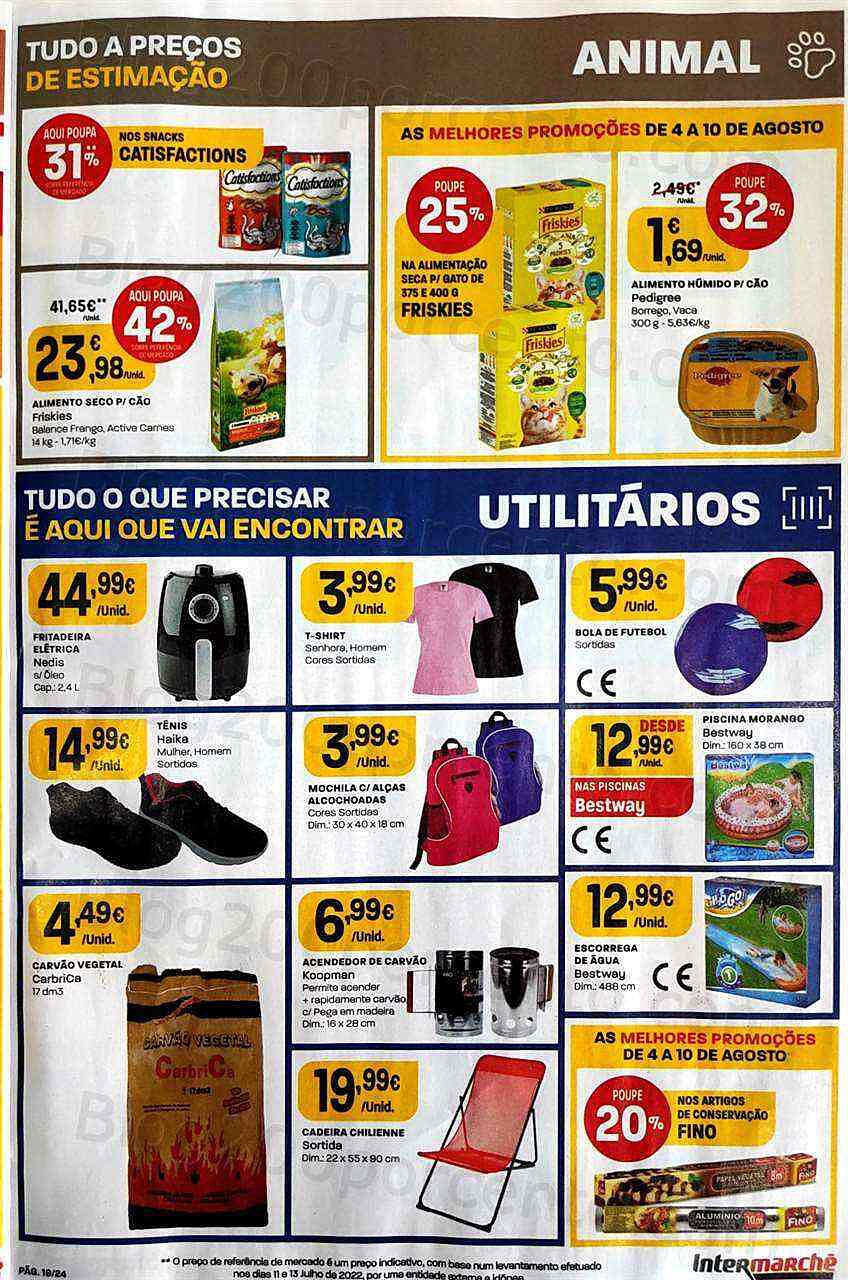 Antevisão Folheto INTERMARCHÉ Contact Promoções de 4 agosto a 10 agosto