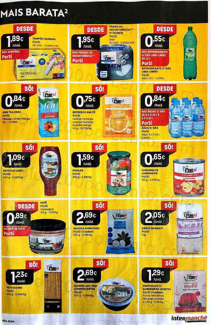 Antevisão Folheto INTERMARCHÉ Contact Promoções de 4 agosto a 10 agosto