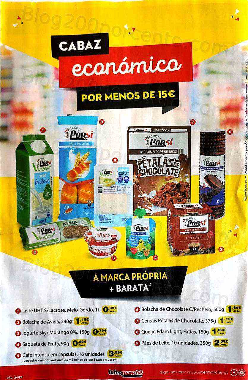 Antevisão Folheto INTERMARCHÉ Contact Promoções de 4 agosto a 10 agosto