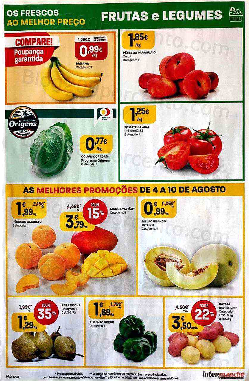 Antevisão Folheto INTERMARCHÉ Contact Promoções de 4 agosto a 10 agosto
