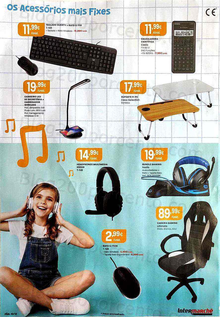 Antevisão Folheto INTERMARCHÉ Regresso às Aulas Promoções de 18 agosto a 18 setembro