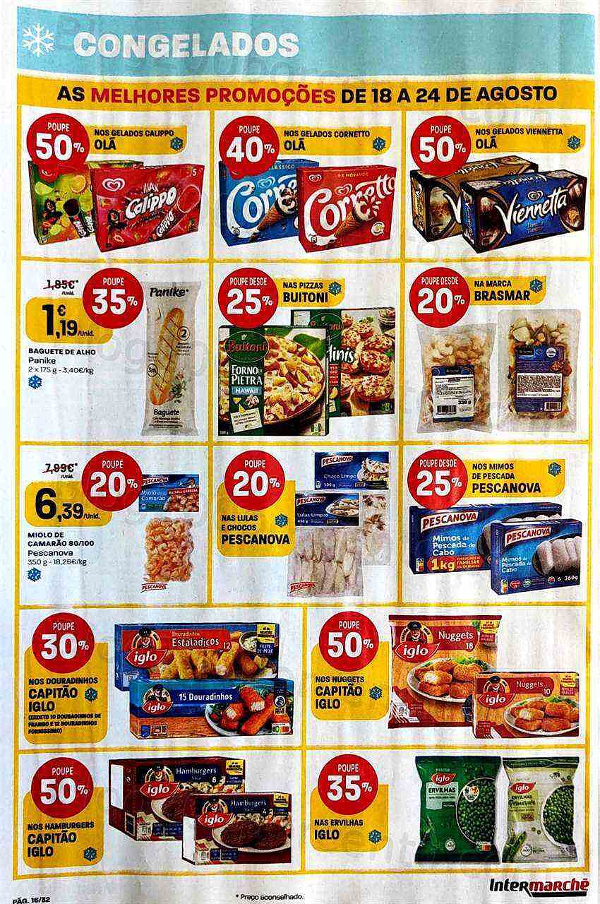Antevisão Folheto INTERMARCHÉ Super Promoções de 18 agosto a 24 agosto
